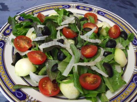 Ensalada de bacalao ahumado